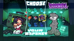 FNF Lit Up V-Slice Port